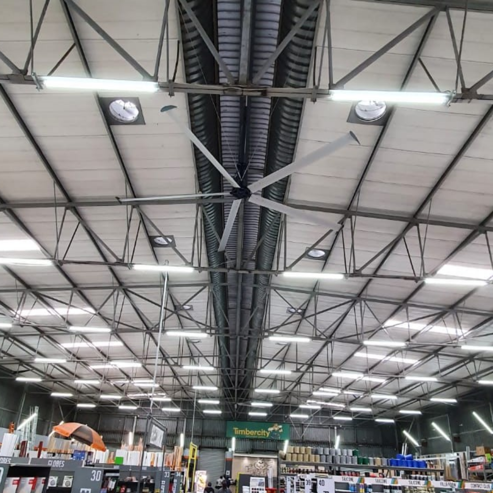 High-Volume, Low-Speed Fans (HVLS) 1